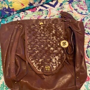 Brown leather bag   